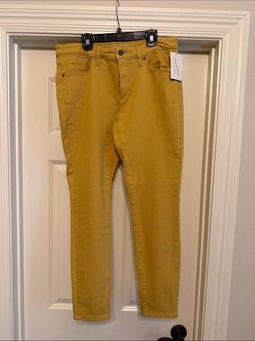Universal Thread Mustard Yellow Skinny Jeans
